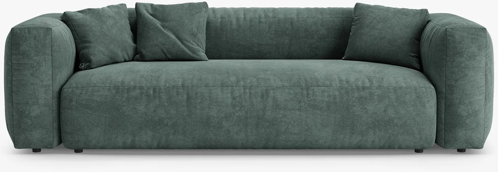 Divano letto Martina 3 posti in velluto – L264 cm