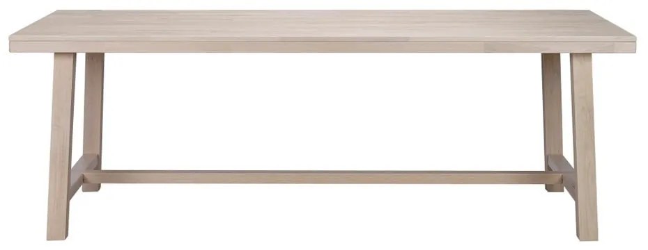 Tavolo da pranzo in rovere laccato opaco , 220 x 95 cm Brooklyn - Rowico