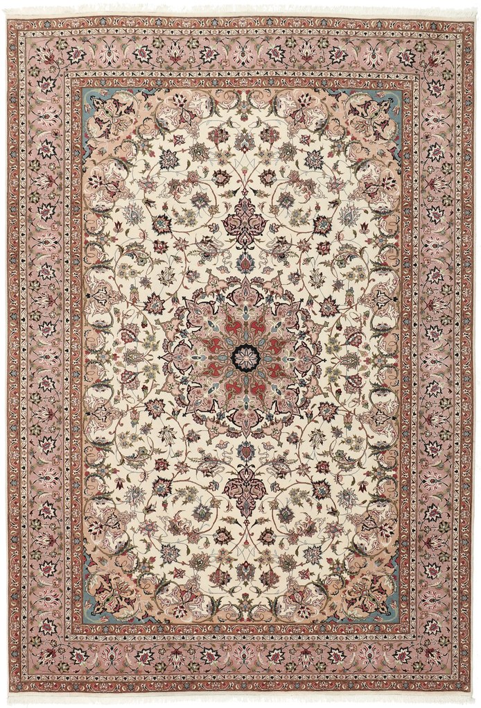 Tabriz Tappeto persiano 300x210 (Iran) Annodato A Mano