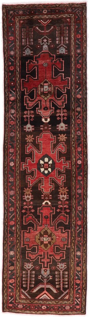 Hamedan Tappeto persiano 300 x 80 (Iran) Annodato A Mano