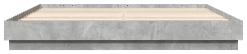 Giroletto grigio cemento 180x200 cm in legno multistrato