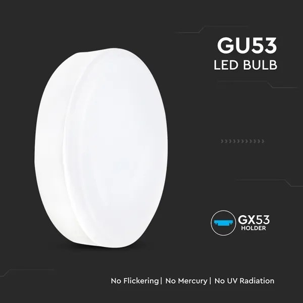 Lampadina LED GX53/6,4W/230V 3000K