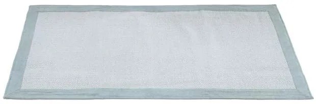 Passatoia da corridoio in cotone azzurro perla 60 x 200 cm ASTER