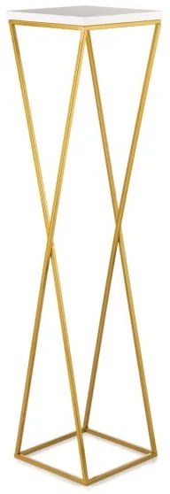 Portafiori LOFT 100x24 cm oro/bianco