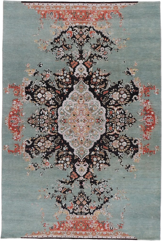 Asman Tappeto orientale 200 x 300 (Indian) Annodato A Mano