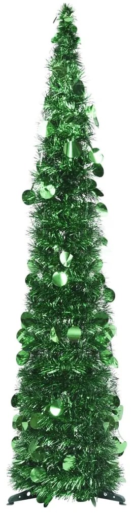 Albero Di Natale Artificiale Apribile Verde 120 Cm Pet /