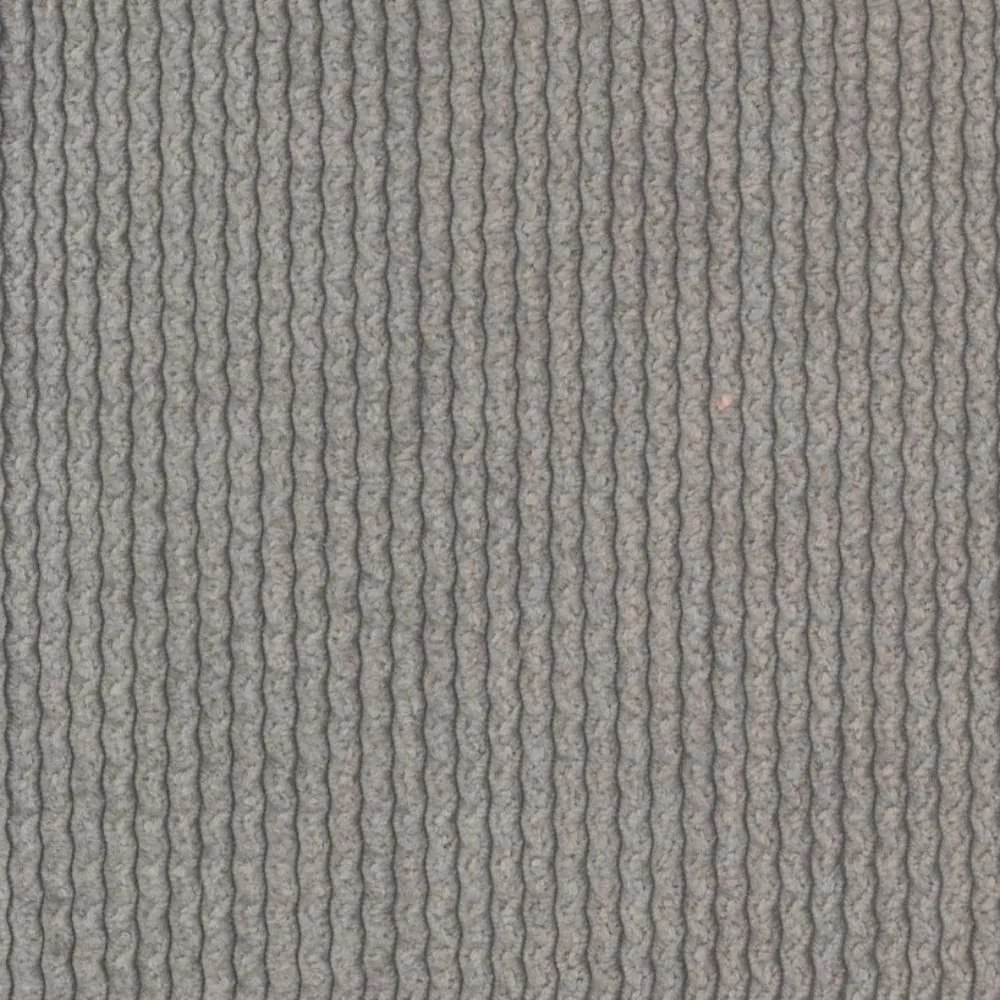 Letto matrimoniale imbottito grigio chiaro con griglia 160x200 cm Barker - Ropez