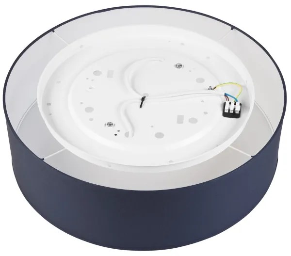 Plafoniera SIRJA PASTEL 2xE27/15W/230V Ø 45 cm blu scuro