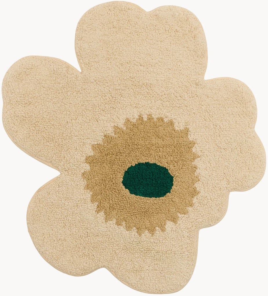 Tappetino da bagno in cotone Unikko