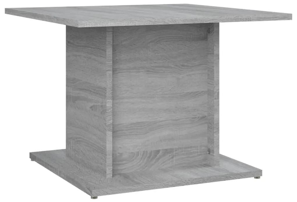 Tavolino da Salotto Grigio Sonoma 55,5x55,5x40 cm in Truciolato