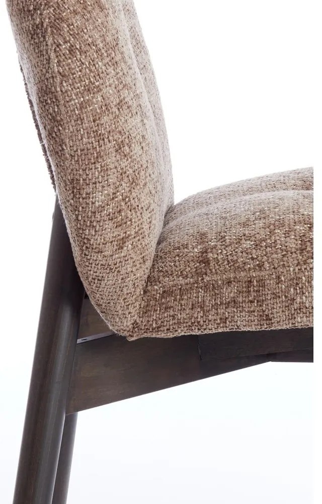 Set di sedie da pranzo marrone in imbottito 2 pz Sinosa – Light &amp; Living