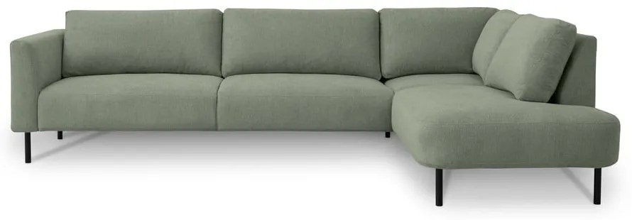 Divano angolare verde (angolo destro) Hero - Scandic