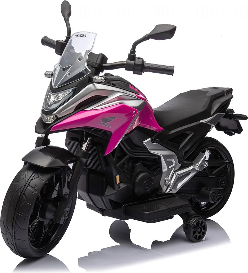 Moto Elettrica per Bambini Licenza Ufficiale Honda NC750X 12V 4,5Ah Rosa...