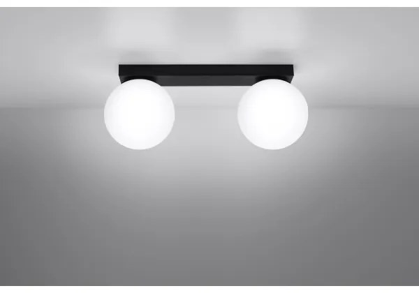 Sollux SL.1152 - Lampada da soffitto YOLI 2xG9/12W/230V nero