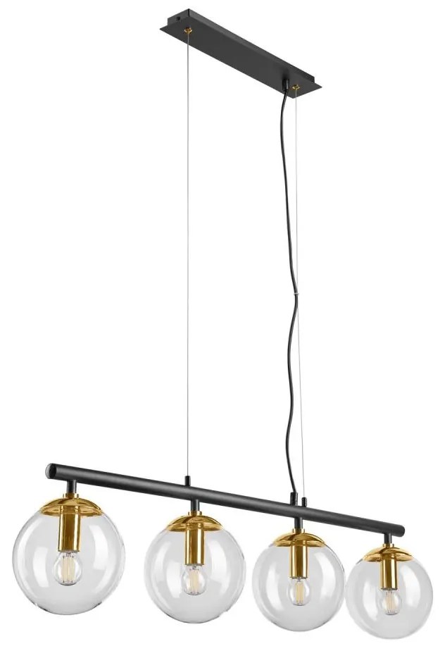 Lampadario a sospensione con filo ELOISE 4xE14/15W/230V