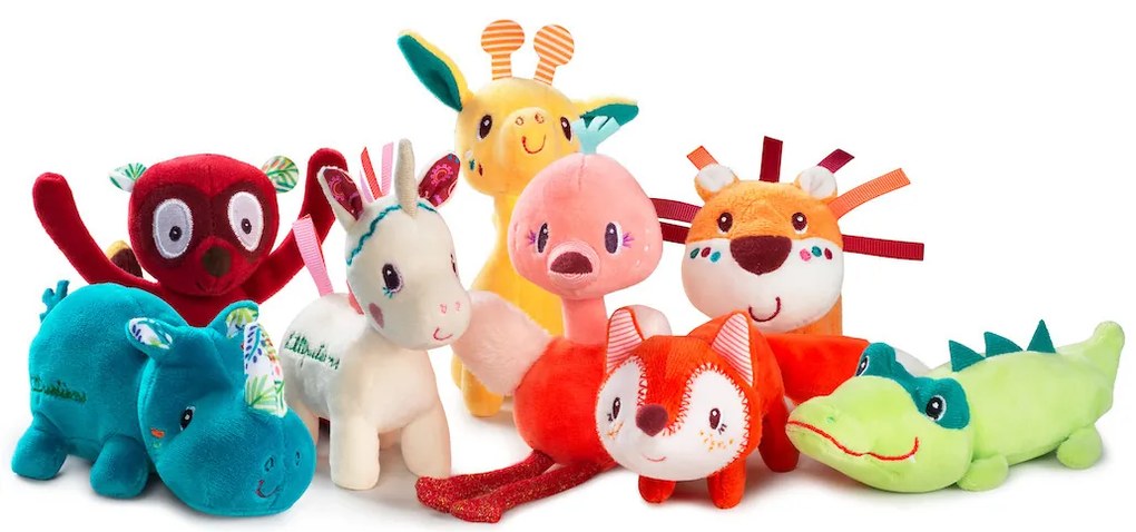 Lilliputiens - Peluche di leone mini - Jack