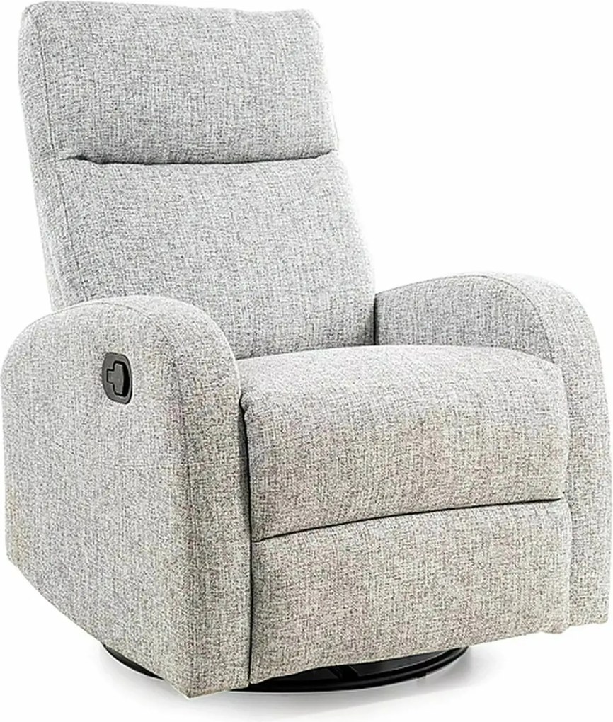 Poltrona reclinabile Olimp grigia – 72x80–160x101 cm