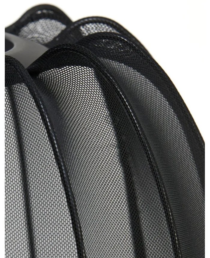 Lampada da terra nera (altezza 132 cm) Plumeria - Light &amp; Living