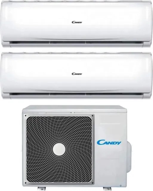 CLIMATIZZATORE CY-2T14OUT DUAL SPLT - PURA WIFI - 2 UNITA' INTERNE + 1 ESTERNA - 9000+12000 BTU - A++/A+