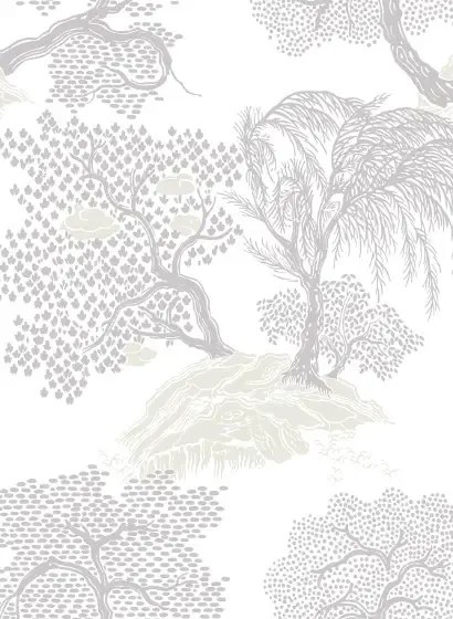 Isidore Leroy Carta da parati Jardin d'Asie - Falaise