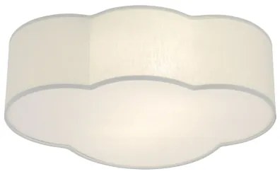 Brilagi - Plafoniera per bambini NIMBUS MINI 2xE27/15W/230V 31x43 cm grigio