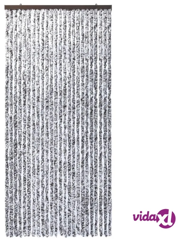 vidaXL Zanzariera Marrone e Beige 100x220 cm Ciniglia