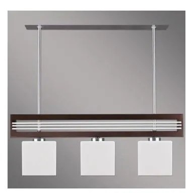 Prezent 51253 - Lampada a sospensione SANGA 3xE14/60W/230V