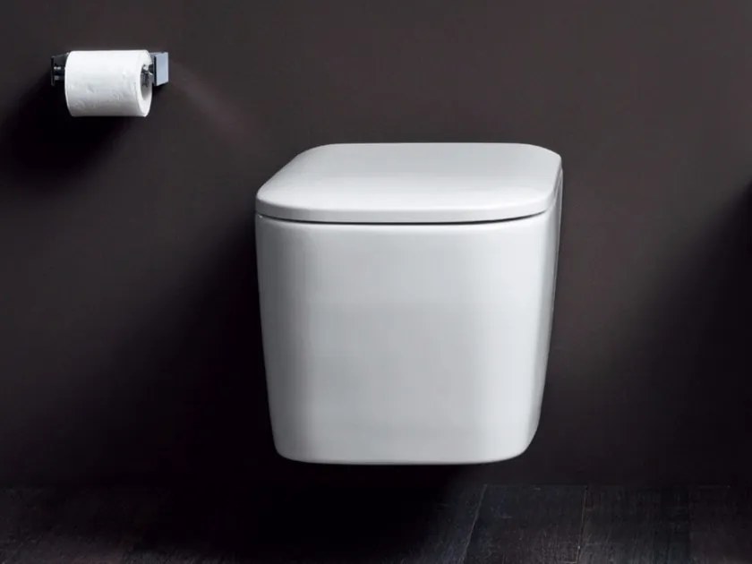 Nic Semplice Wc Sospeso 53x35x29 Bianco Lucido