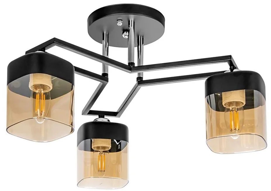 Lampadario a sospensione 3xE27/60W/230V