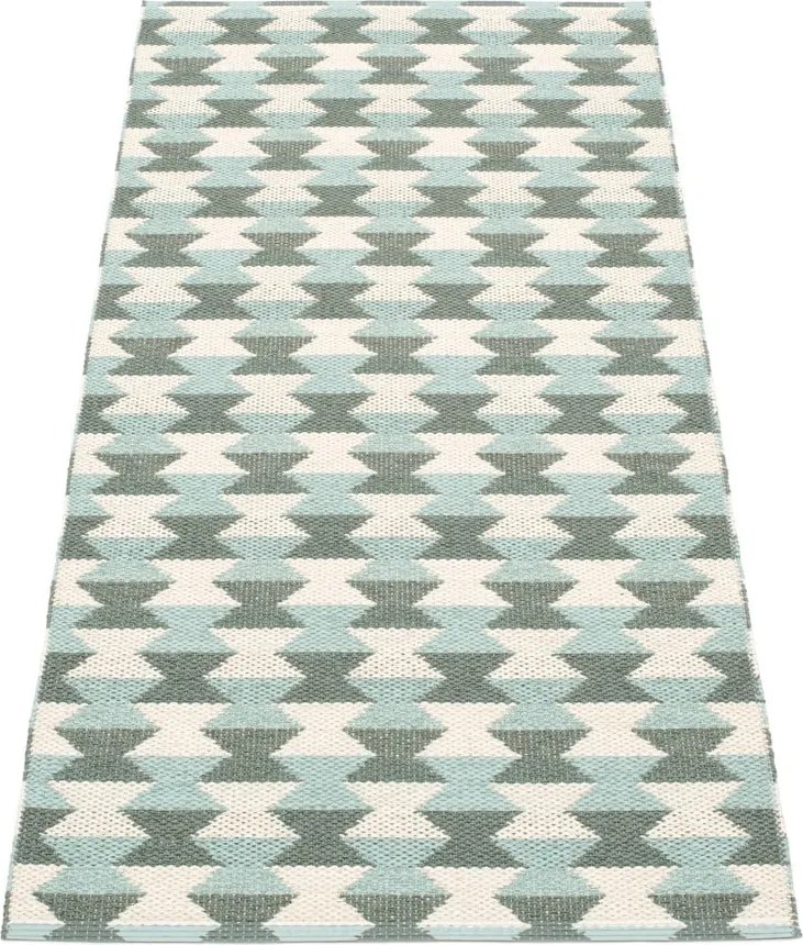 Passatoia da interno/esterno verde/turchese 70x160 cm Dana Army – Pappelina