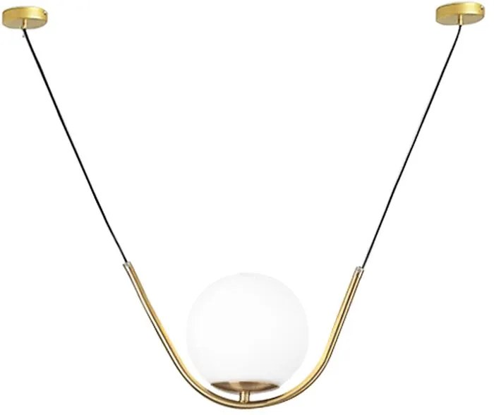 Lampada a sospensione Sfera di vetro APP689-1CP Oro