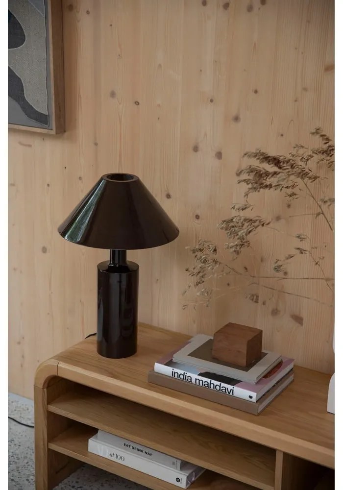 Mobile TV di colore naturale con effetto rovere 160x45x40 cm Brave – Zuiver