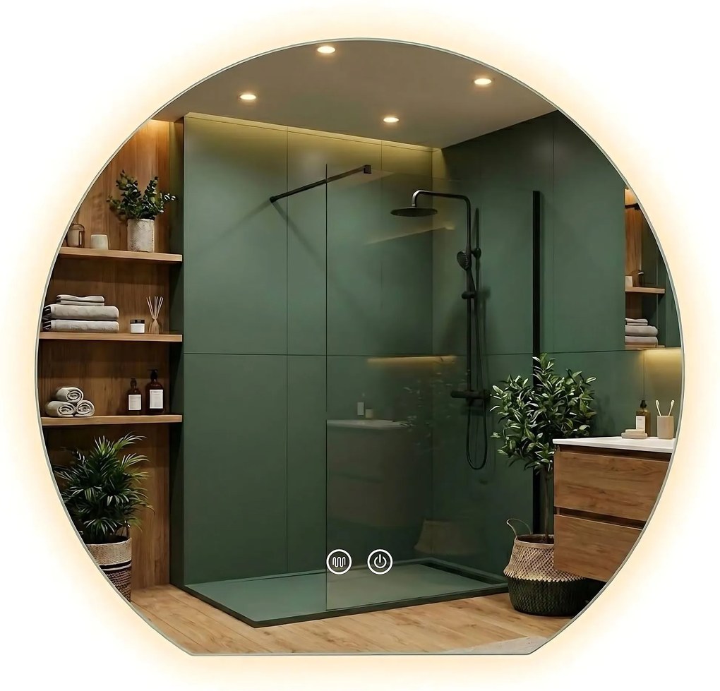 Specchio LED 80cm Fabio