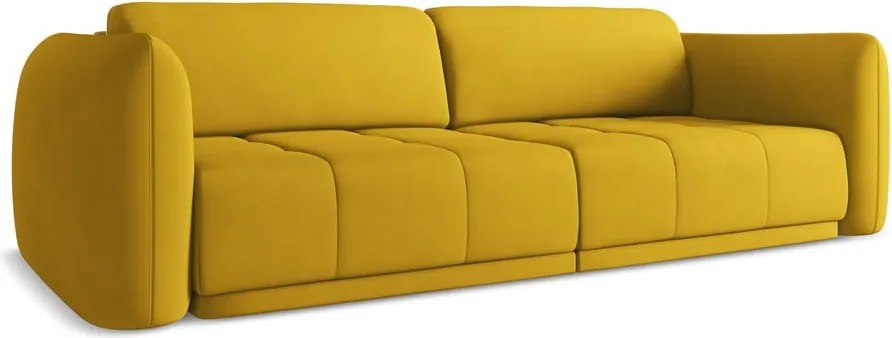 Divano giallo 210 cm Hoku – Makamii