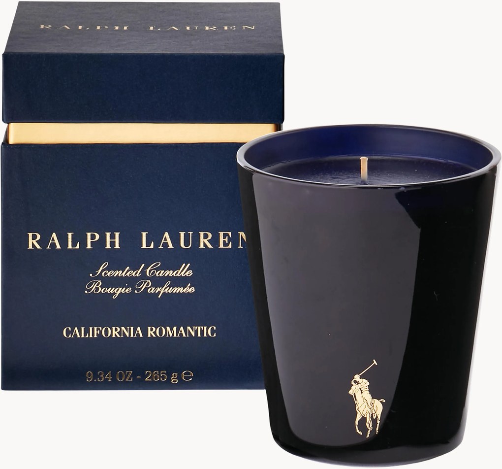 Candela profumata California (elemi, incenso, legno di cashmere, vaniglia)