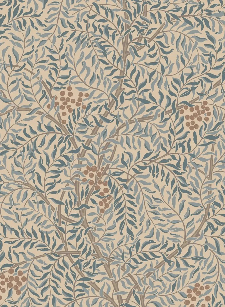 Sandberg Carta da parati Simon - Misty Blue