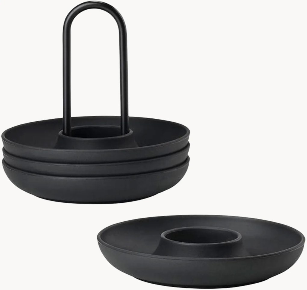 Set di 4 portauova Halter