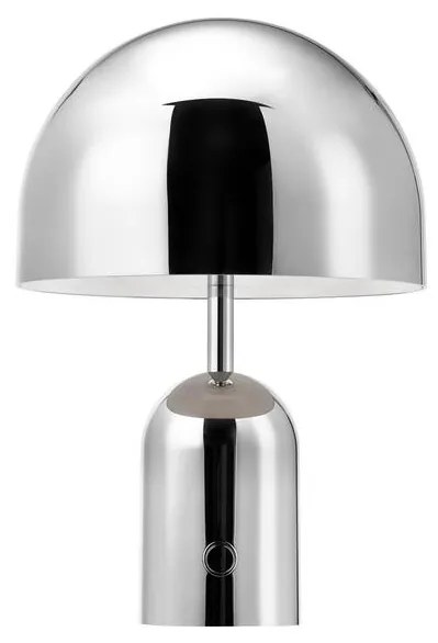 Tom Dixon - Bell Portable Lampada da Tavolo H28 Silver Tom Dixon