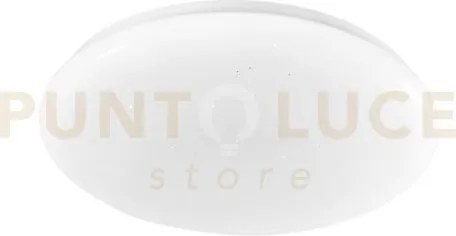 Plafoniera led moon tonda bianca 24w 2460lm cct 3000 e 4000 e 6500k...