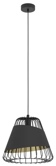 Eglo 49446 - Lampadario a sospensione con filo AUSTELL 1xE27/60W/230V