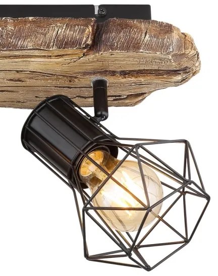 Globo 54017W-2 - Luce Spot PRISKA 2xE27/60W/230V