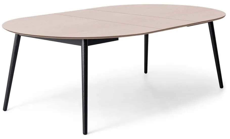 Tavolo da pranzo rotondo allungabile con piano effetto rovere ø 135 cm Meza - Hammel Furniture