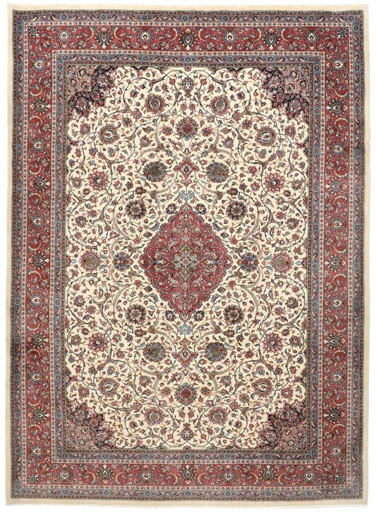 Sarouk Tappeto 260 x 350 (Iran) Annodato A Mano