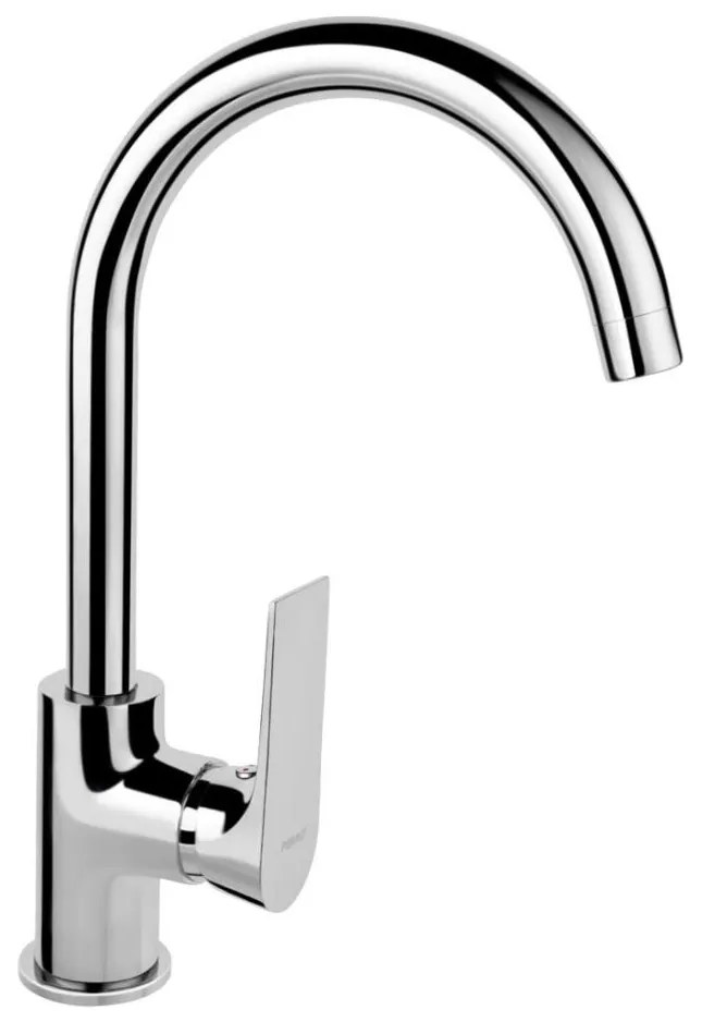 FERRO - Miscelatore per lavello ALGEO SQUARE cromo lucido