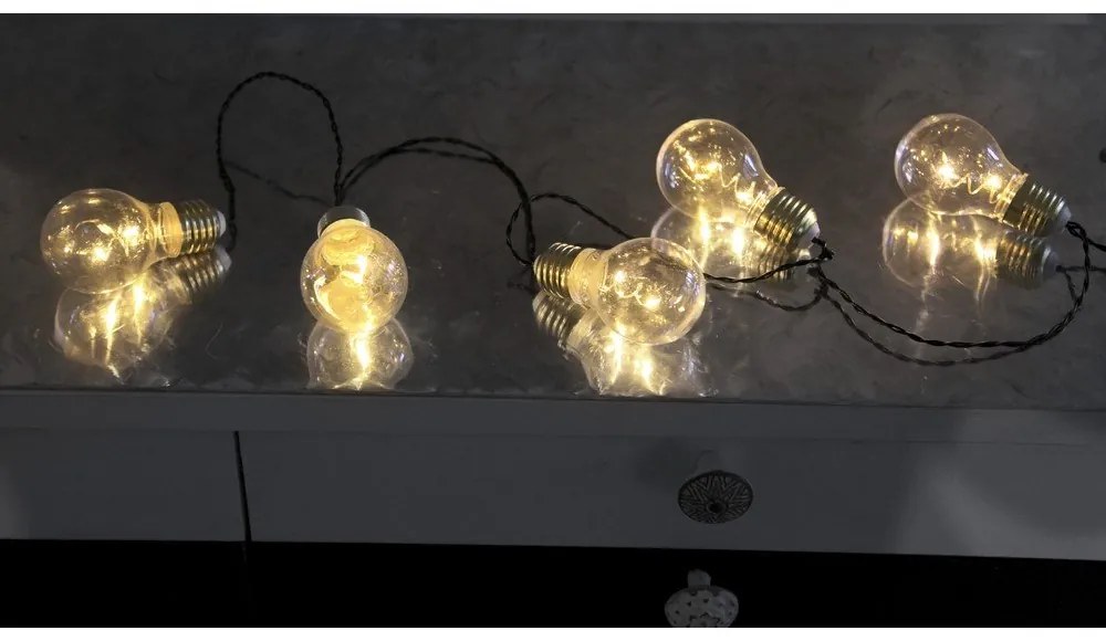 Catena luminosa a LED bianchi, lunghezza 1 m Glow - Star Trading