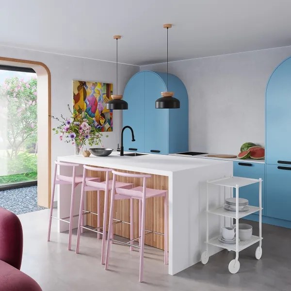 Sollux SL.1351 - Lampadario a sospensione con filo MARION 1xE27/15W/230V diametro 29,5 cm nero