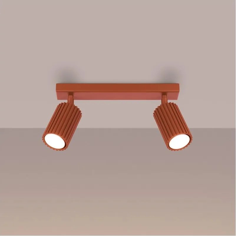 Brilagi - Faretto CRESTO 2xGU10/10W/230V rosso