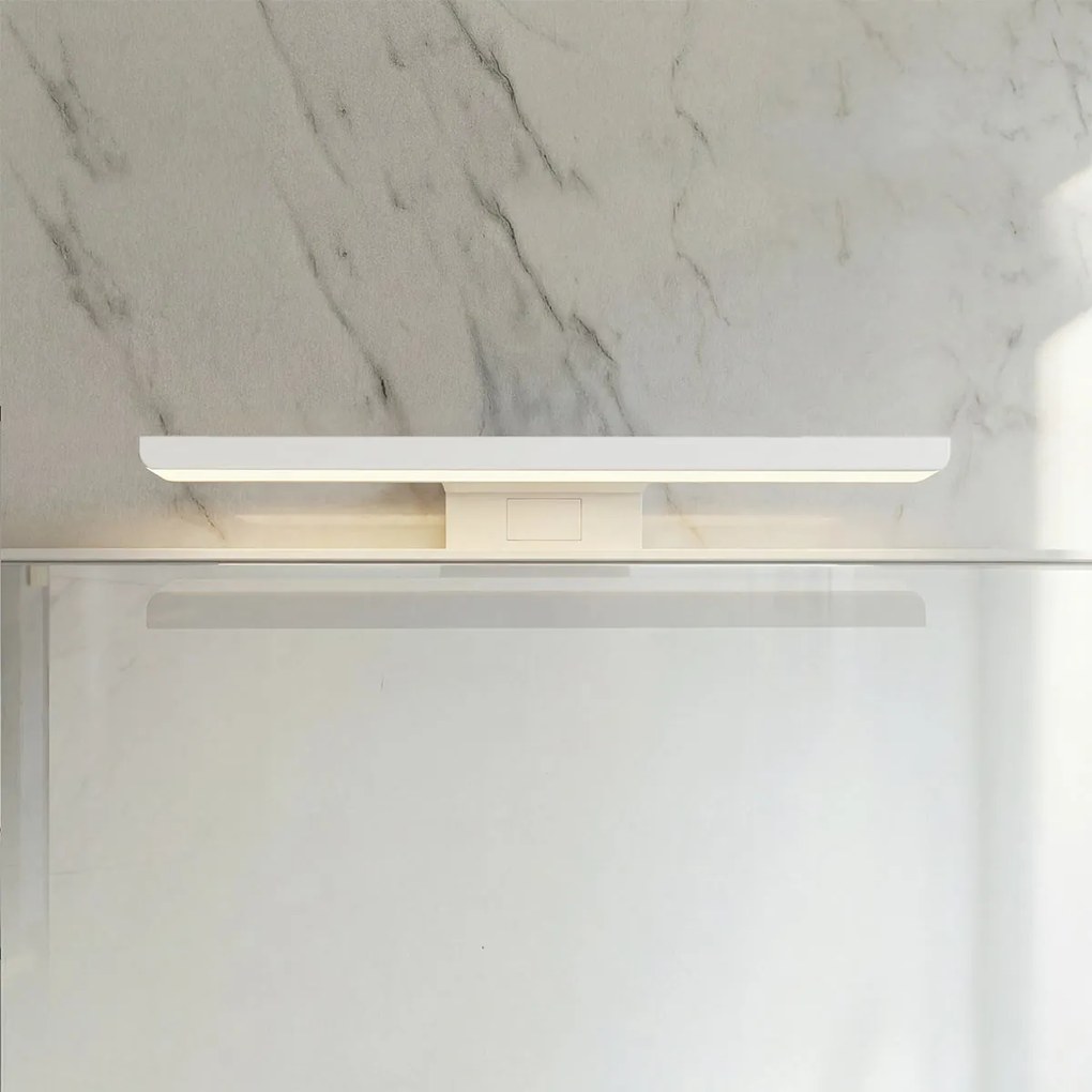 Lampada LED da Specchio 30cm Bianca 6W IP54 Tripla Installazione Colore Bianco Caldo 3.000K