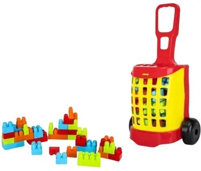 Set di Costruzioni 32 Pezzi Trolley