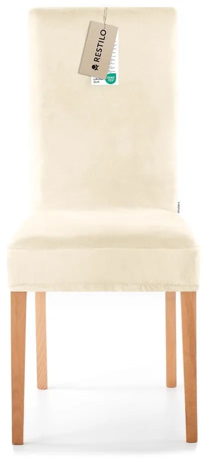 Coprisedia color crema con rivestimento elastico per sedie 48 cm Sento – Restilo